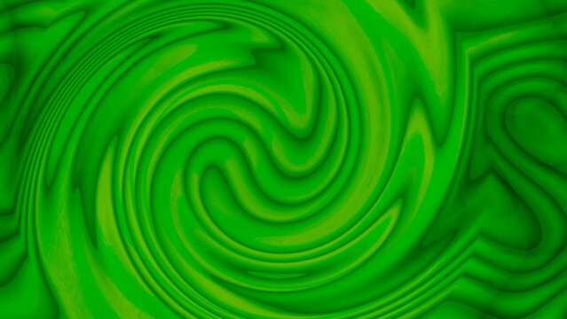 abstract green  liquid twist background