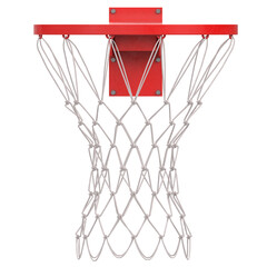 Fototapeta na wymiar 3D rendering illustration of a basketball ring