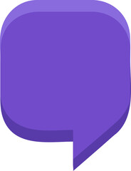 blank dialog box or speech bubble illustration