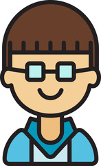 boy character avatar illustration