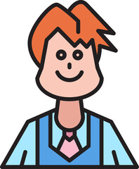 student character avatar illustration