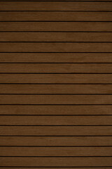 Arranged pattern  brown wooden planks board background makes you feel warm and natural.