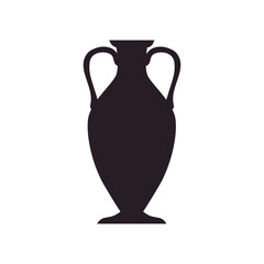 Amphora icon vector. Jug illustration sign. pottery symbol or logo.