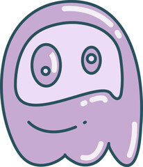 doodle monster character illustration