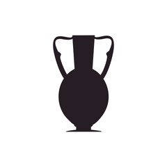 Amphora icon vector. Jug illustration sign. pottery symbol or logo.