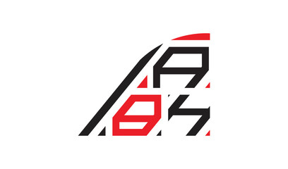 Creative Three Type Business Letter Logo Design