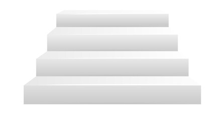 Realistic 3d stair background image