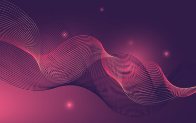 Abstract vector background in purple and pink color