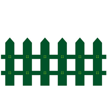 Good fence design for garden or home background image