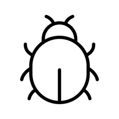 Insect  icon. bug sign  vector illustration