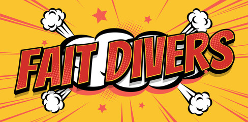 Obraz premium fait divers explosion