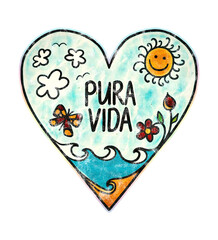 Pura Vida, Way of life, Costa Rica, 