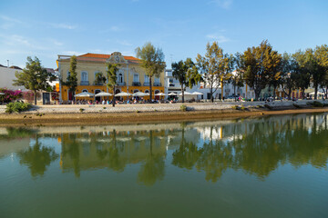 Obraz premium Waterfront townhouses in Tavira