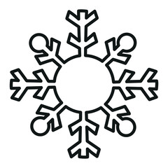 Snowflake, Christmas clipart
