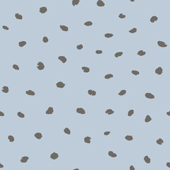 Abstract modern leopard seamless pattern. Animals trendy background. Color decorative vector stock illustration for print, card, postcard, fabric, textile. Modern ornament of stylized skin