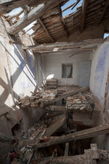 abandoned house in the forest