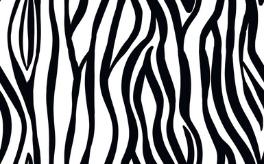 Fototapeta na wymiar Abstract modern zebra seamless pattern. Animals trendy background. Beige decorative vector stock illustration for print, card, postcard, fabric, textile. Modern ornament of stylized skin