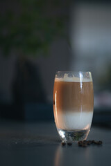 iced coffee separated 