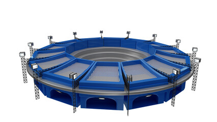 Selo 3d isolado para copa do mundo brasil © Talita