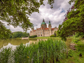 Obraz premium Hannover Neues Rathaus