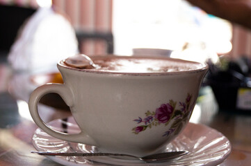 tasita de cafe en el Cairo valle en Colombia  