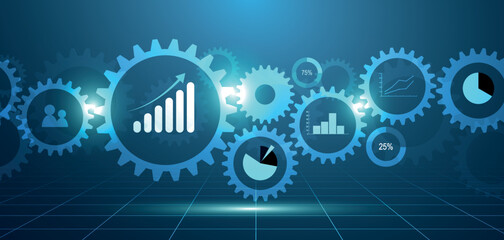 ingranaggi, economia, finanza, mercato