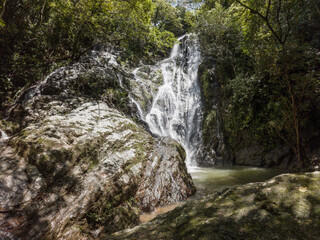 Cascada en montaña de Cocle