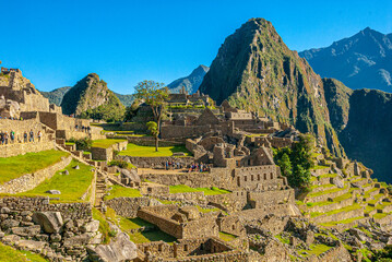 Machu Picchu in a beautiful day - Peru