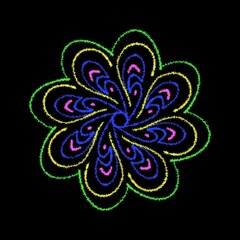 abstract floral background