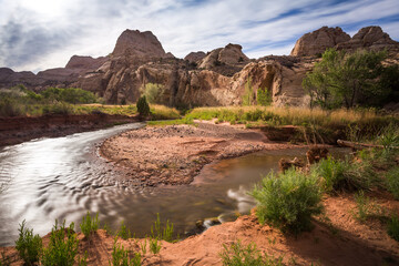 Beautiful landscape in the Capitol Reef National Park in Utah, USA
