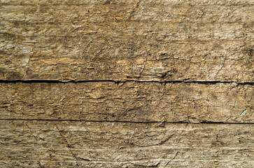 Fototapeta premium Old wood plank close-up wall background for design and decoration. Textured beautiful abstract surface for wallpapers and backgrounds