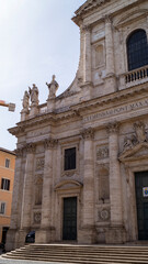 Fototapeta na wymiar Chiesa Parrocchiale di San Giovanni Battista dei Fiorentini