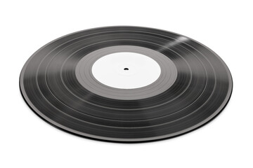 Vintage Vinyl record isolated