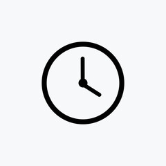 Stopwatch Icon Design Vector Template Illustration