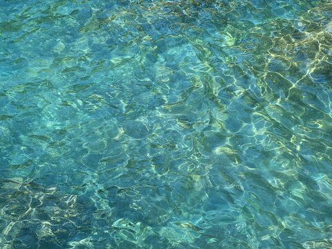 Stunningly beautiful sea water surface background.