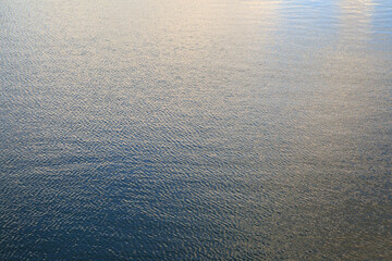 Natural wallpaper, water surface with small ripples.