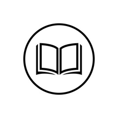 book icon vector illustration