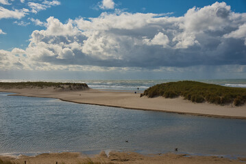 Küste bei Camperduin in Nordholland