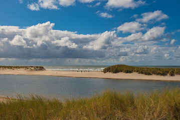 Küste bei Camperduin in Nordholland