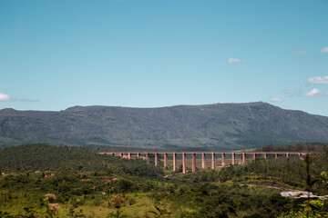 Ferrovia do Aço, Viaduto Soledade, Ouro Branco, Minas Gerais 