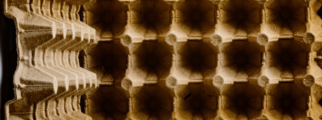 texture background of egg package