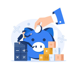 Investment and Analysis Money Profits,Profitable investment, funding Financial consulting, savings