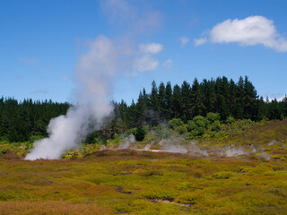 Geothermal Steam From The Ground