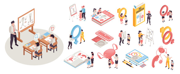 Isometric Sex Education Set