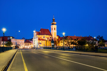 Fototapeta na wymiar Gyor, city in Hungary