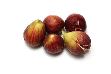 白背景のイチジク