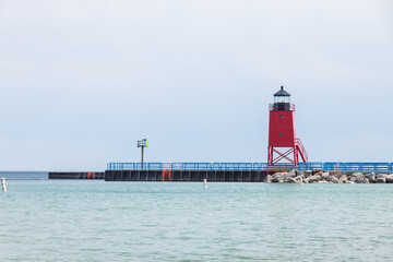 Charlevoix South Pierhead Light, Michigan