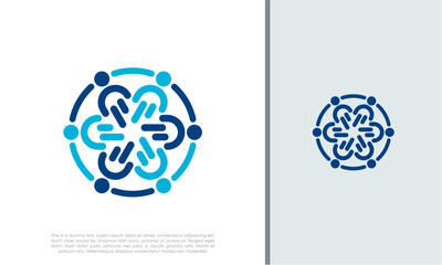 Human Resources Consulting Company, Global Community Logo.