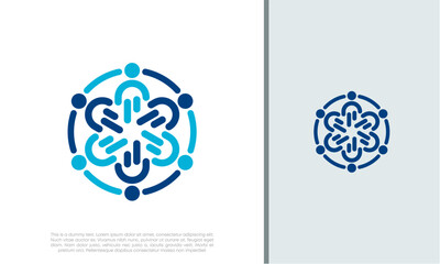 Human Resources Consulting Company, Global Community Logo.