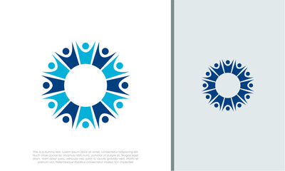 Human Resources Consulting Company, Global Community Logo.